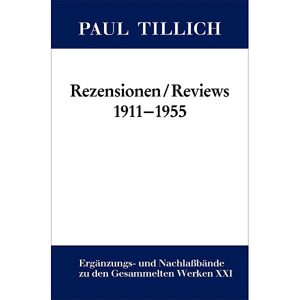 Rezensionen / Reviews 1911-1955