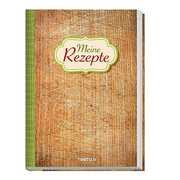 Rezeptbuch Meine Rezepte Holz