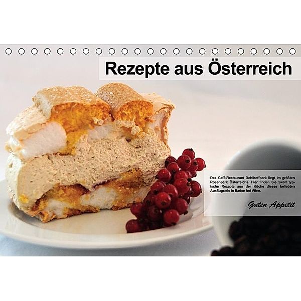 Rezepte aus Österreich (Tischkalender 2017 DIN A5 quer), Rudolf J. Strutz