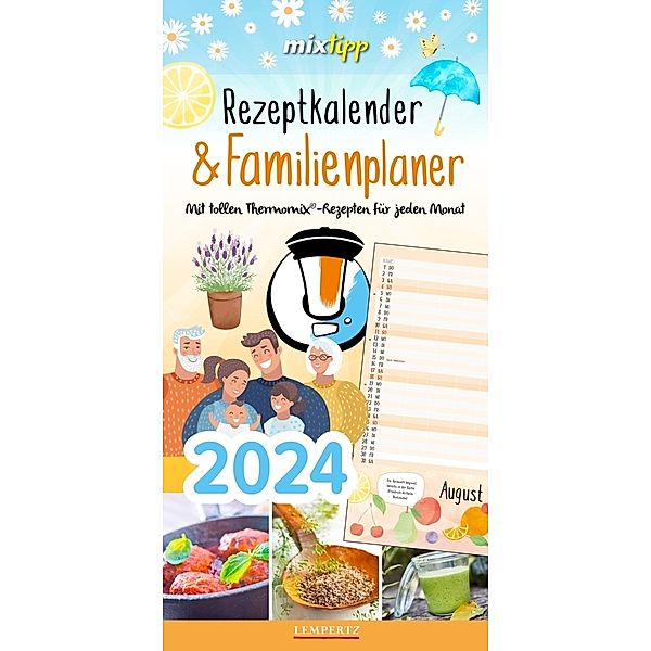 Rezeptkalender & Familienplaner 2024 Thermomix