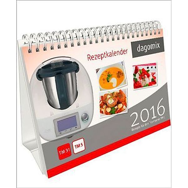 Rezeptkalender, Tischkalender 2016, Gabriele Dargewitz, Andrea Dargewitz