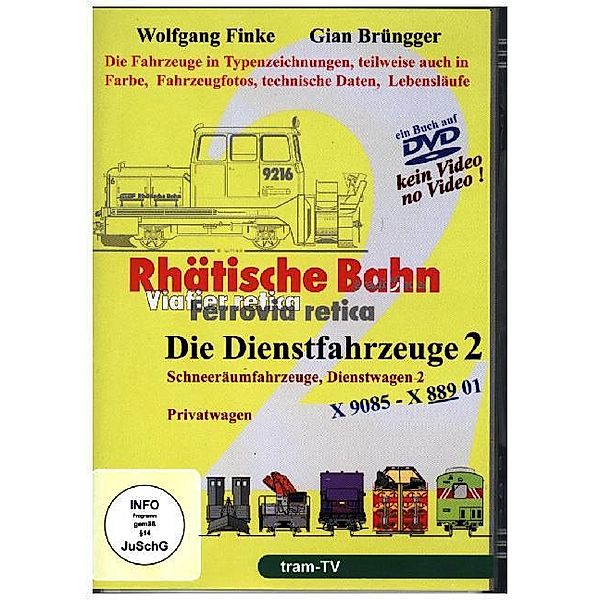 Rhätische Bahn Die Dienstfahrzeuge - Schneeräumfahrzeuge, Dienstwagen.Tl.2,DVD