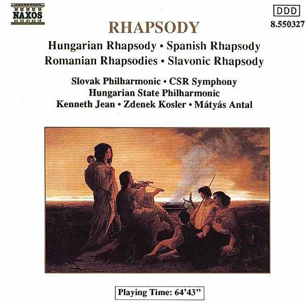 Rhapsodie, K. Jean, Z. Kosler, M. Antal