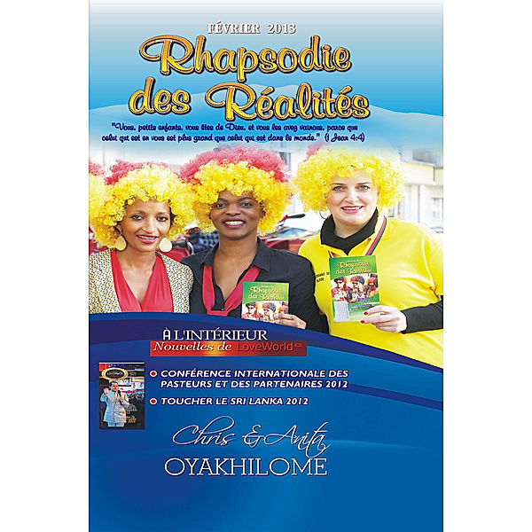 Rhapsody of Realities February 2013 French Edition, Pastor Chris Oyakhilome