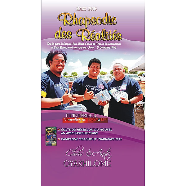 Rhapsody of Realities March 2013 French Edition, Pastor Chris Oyakhilome