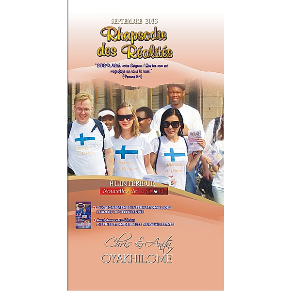 Rhapsody of Realities September 2013 French Edition, Pastor Chris Oyakhilome