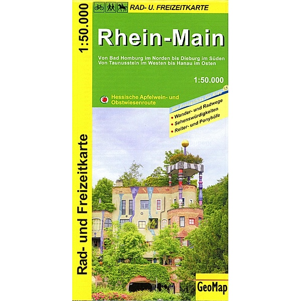 Rhein-Main Rad- und Freizeitkarte, GeoMap