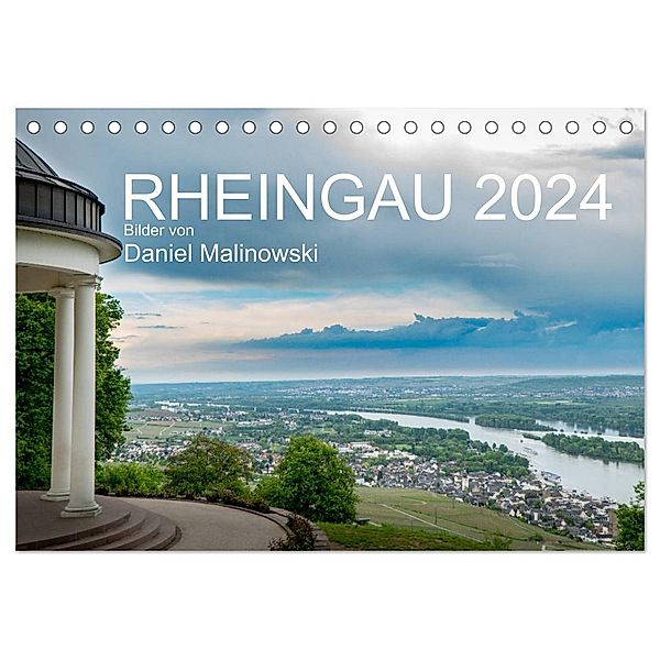 Rheingau 2024 (Tischkalender 2024 DIN A5 quer), CALVENDO Monatskalender, Daniel Malinowski