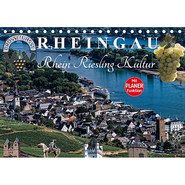 Rheingau - Rhein Riesling Kultur (Tischkalender 2020 DIN A5 quer), Dieter Meyer