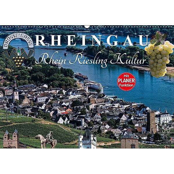 Rheingau - Rhein Riesling Kultur (Wandkalender 2018 DIN A2 quer), Dieter Meyer