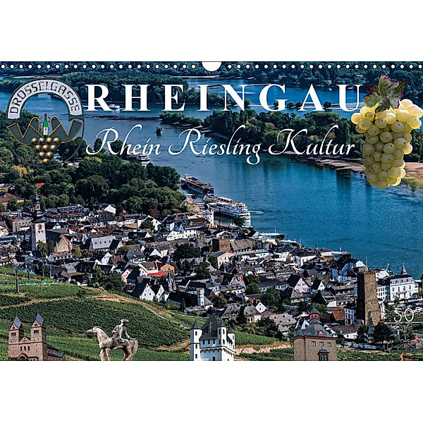 Rheingau - Rhein Riesling Kultur (Wandkalender 2019 DIN A3 quer), Dieter Meyer