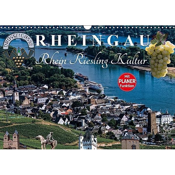 Rheingau - Rhein Riesling Kultur (Wandkalender 2019 DIN A3 quer), Dieter Meyer