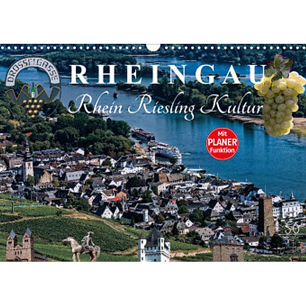 Rheingau - Rhein Riesling Kultur (Wandkalender 2022 DIN A3 quer), Dieter Meyer