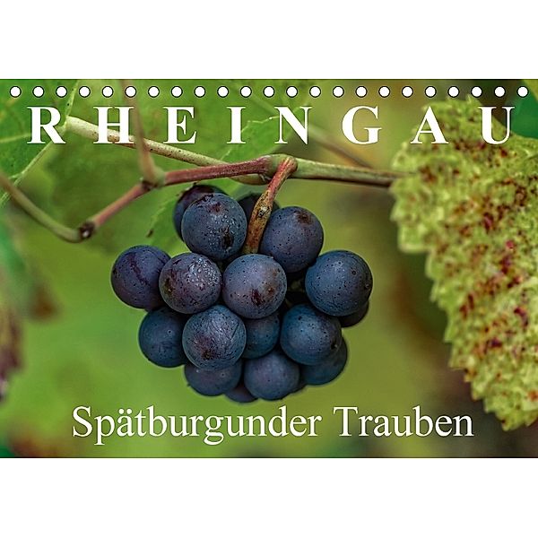 Rheingau - Spätburgunder Trauben (Tischkalender 2018 DIN A5 quer), Dieter Meyer