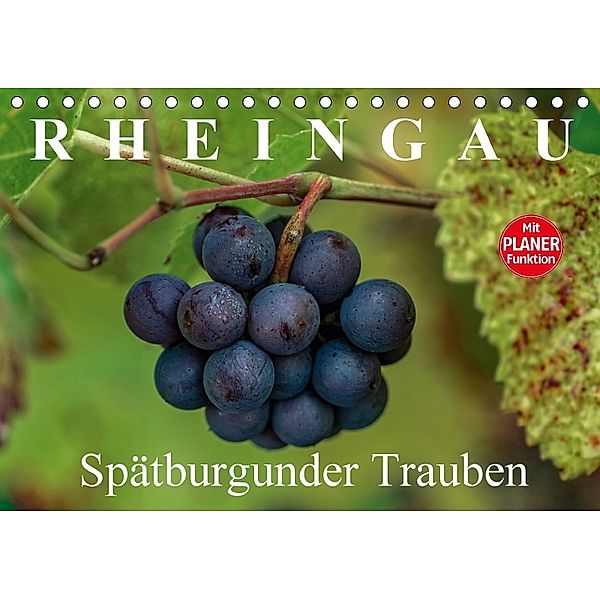 Rheingau - Spätburgunder Trauben (Tischkalender 2018 DIN A5 quer) Dieser erfolgreiche Kalender wurde dieses Jahr mit gle, Dieter Meyer