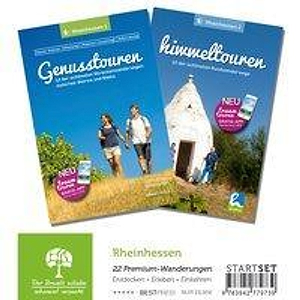 Rheinhessen-StartSet mit 2 Bänden - Premium-Wandern, 2 Teile, Ulrike Poller, Wolfgang Todt