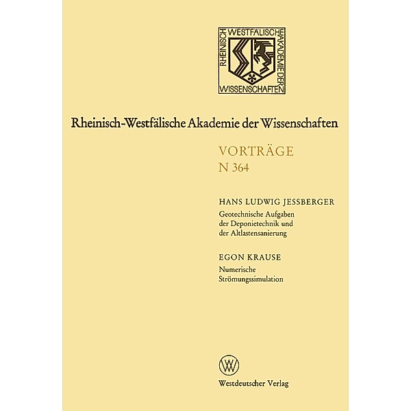 Rheinisch-Westfälische Akademie der Wissenschaften, Hans Ludwig Jessberger