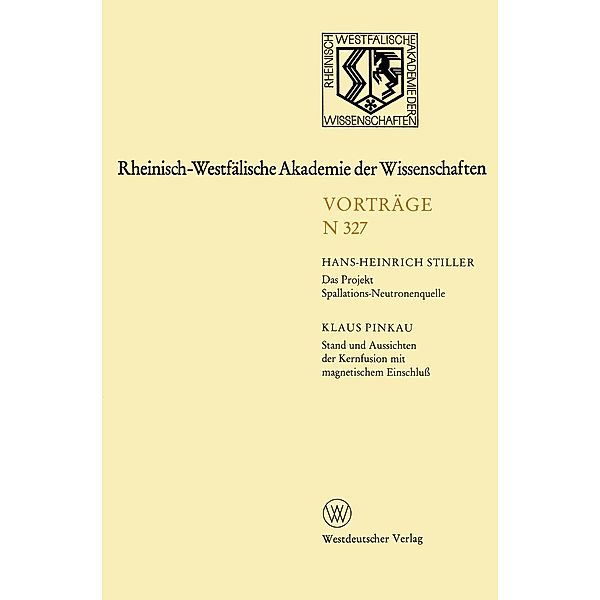 Rheinisch-Westfälische Akademie der Wissenschaften, Hans-Heinrich Stiller