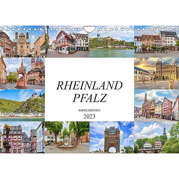 Rheinland Pfalz Impressionen (Wandkalender 2023 DIN A4 quer), Dirk Meutzner