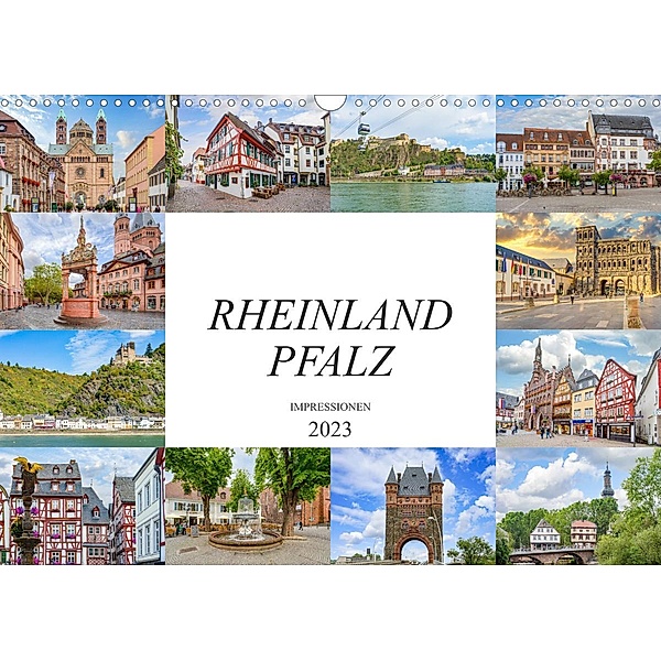 Rheinland Pfalz Impressionen (Wandkalender 2023 DIN A3 quer), Dirk Meutzner