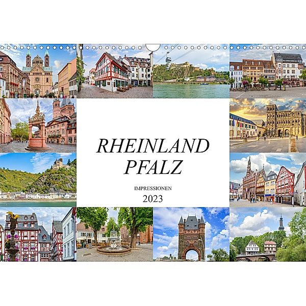 Rheinland Pfalz Impressionen (Wandkalender 2023 DIN A3 quer), Dirk Meutzner