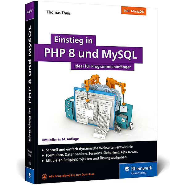 Rheinwerk Computing / Einstieg in PHP 8 und MySQL, Thomas Theis