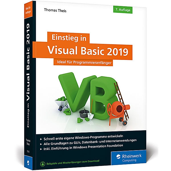 Rheinwerk Computing / Einstieg in Visual Basic 2019, Thomas Theis