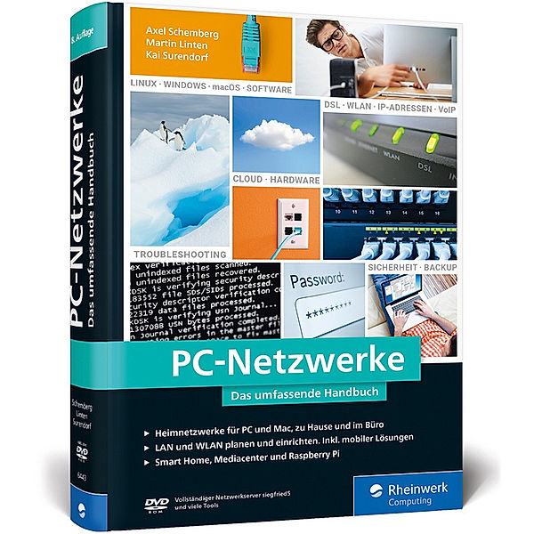Rheinwerk Computing / PC-Netzwerke, m. DVD-ROM, Axel Schemberg, Martin Linten, Kai Surendorf