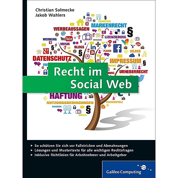 Rheinwerk Computing: Recht im Social Web, Jakob Wahlers, Christian Solmecke