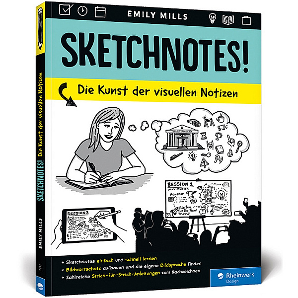 Rheinwerk Design / Sketchnotes!, Emily Mills
