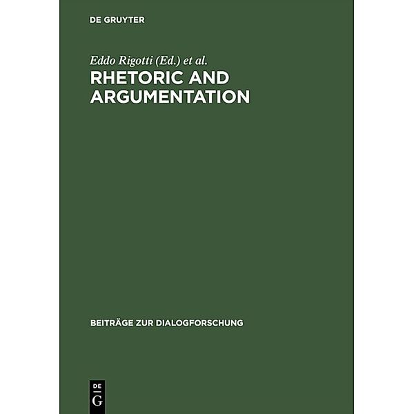 Rhetoric and Argumentation