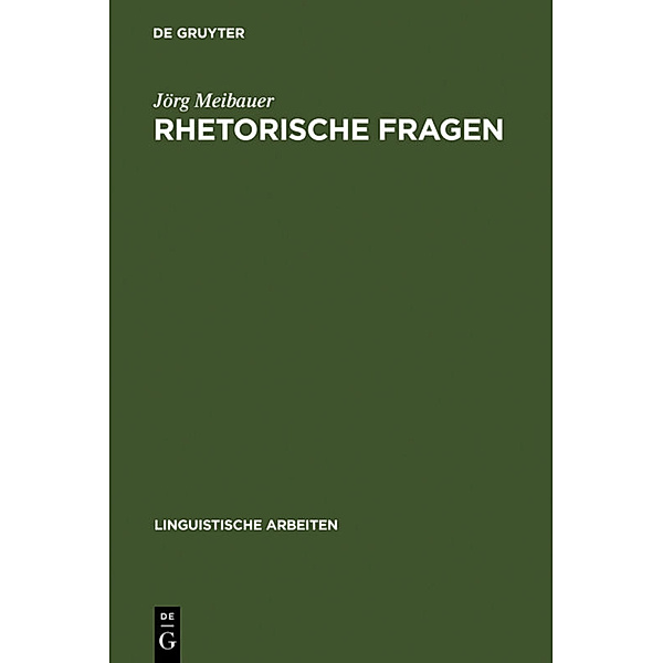 Rhetorische Fragen, Jörg Meibauer