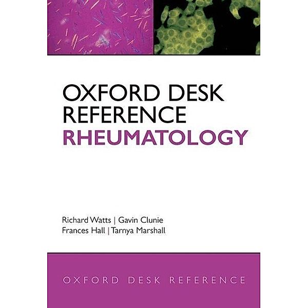 Rheumatology, Richard Watts, Gavin Clunie, Francis Hall, Tarnya Marshall