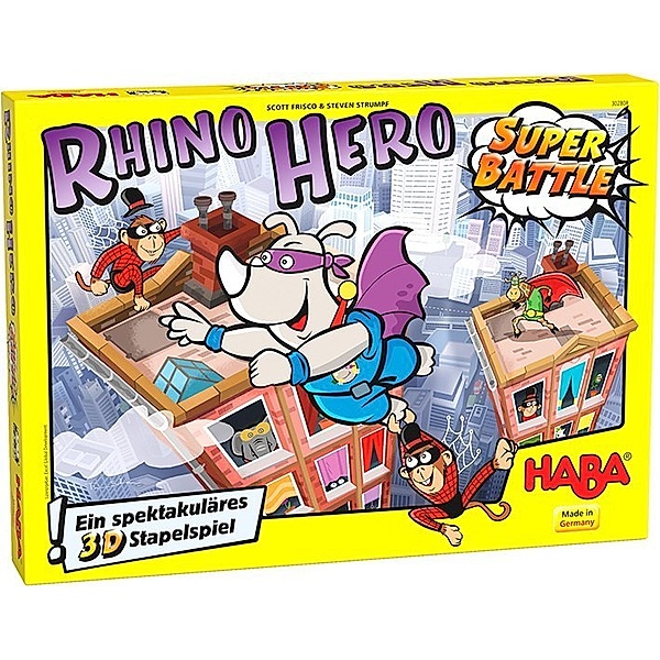 HABA Rhino Hero-Super Battle (Spiel), Scott Frisco, Steven Strumpf