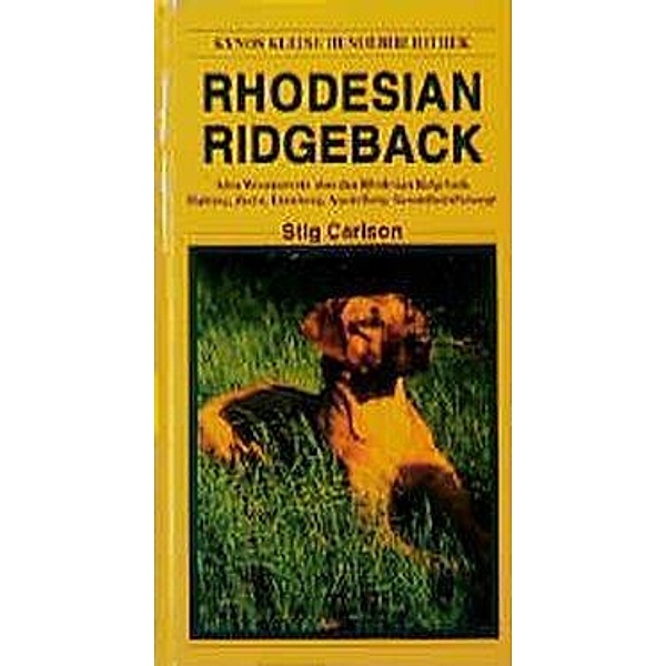 Rhodesian Ridgeback, Stig Carlson