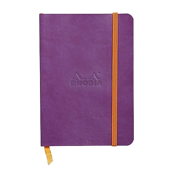 Rhodiarama Notizbuch Softcover A6 72 Blatt liniert violett