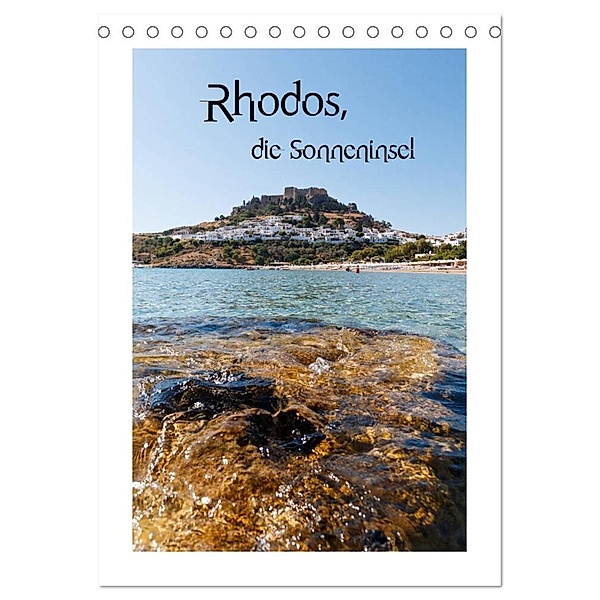 Rhodos, die Sonneninsel (Tischkalender 2024 DIN A5 hoch), CALVENDO Monatskalender, Stanislaws Photography