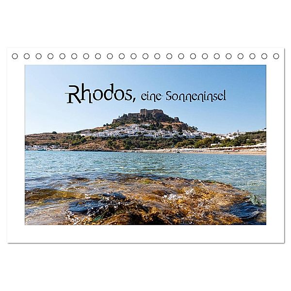 Rhodos, eine Sonneninsel (Tischkalender 2025 DIN A5 quer), CALVENDO Monatskalender, Calvendo, Stanislaws Photography