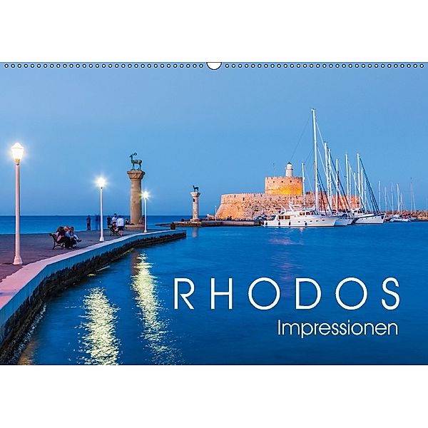 RHODOS Impressionen (Wandkalender 2018 DIN A2 quer) Dieser erfolgreiche Kalender wurde dieses Jahr mit gleichen Bildern, Werner Dieterich