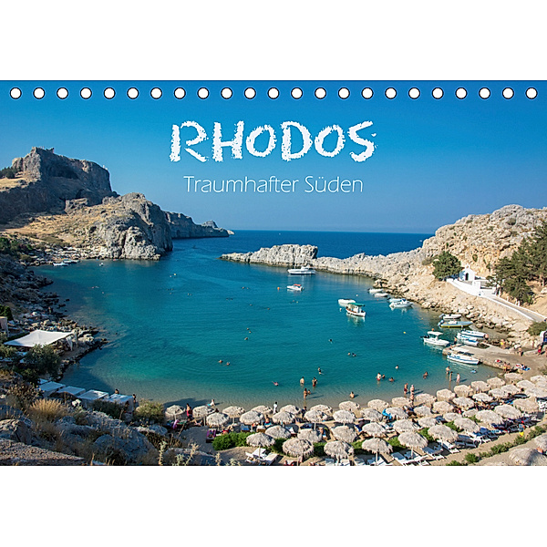 Rhodos - Traumhafter Süden (Tischkalender 2019 DIN A5 quer), Stefanie Kellmann