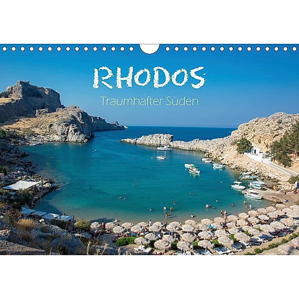 Rhodos - Traumhafter Süden (Wandkalender 2021 DIN A4 quer), Stefanie / Kellmann, Philipp Kellmann