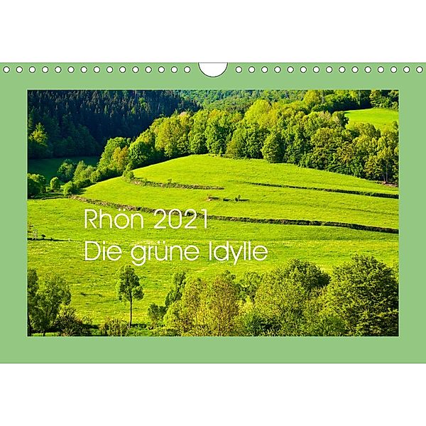 Rhön 2021 Die grüne Idylle (Wandkalender 2021 DIN A4 quer), Tom Voelz