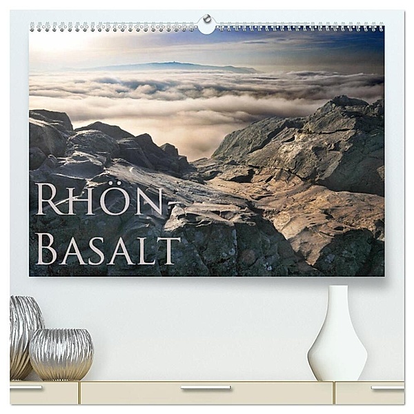 Rhön - Basalt (hochwertiger Premium Wandkalender 2025 DIN A2 quer), Kunstdruck in Hochglanz, Calvendo, Manfred Hempe