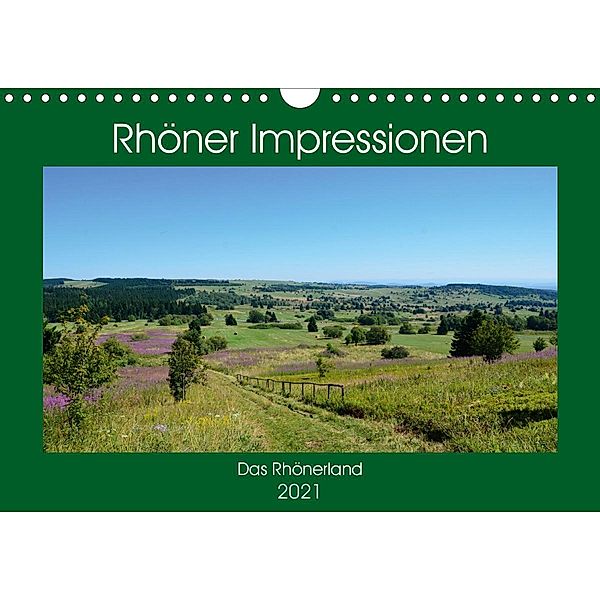Rhöner Impressionen (Wandkalender 2021 DIN A4 quer), Friedrich Wesch