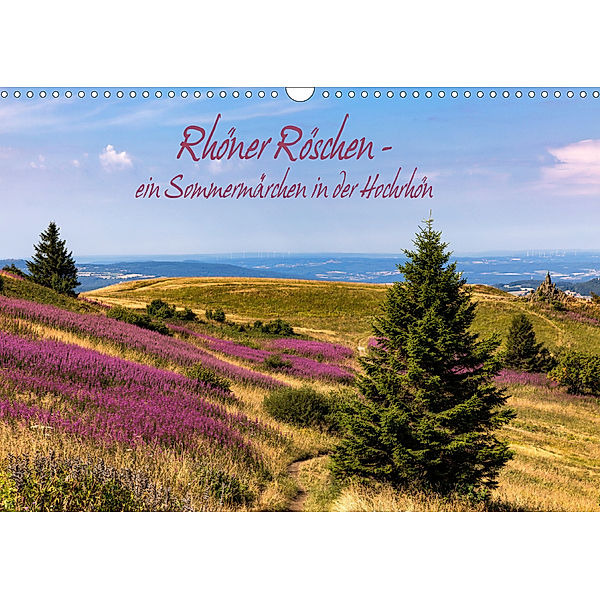 Rhöner Röschen - ein Sommermärchen in der Hochrhön (Wandkalender 2020 DIN A3 quer), Hans Pfleger
