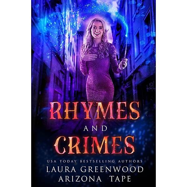 Rhymes and Crimes (Amethyst's Wand Shop Mysteries, #7) / Amethyst's Wand Shop Mysteries, Laura Greenwood, Arizona Tape