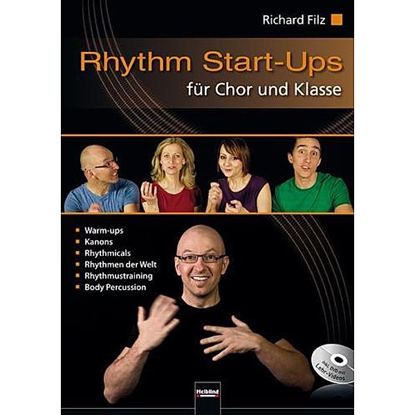 Rhythm Start-Ups für Chor und Klasse, Richard Filz