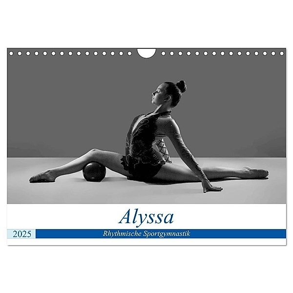 Rhythmisch Sportgymnastik - Alyssa (Wandkalender 2025 DIN A4 quer), CALVENDO Monatskalender, Calvendo, Jürgen Bedaam
