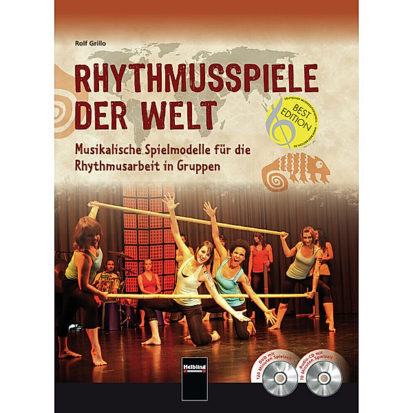 Rhythmusspiele der Welt, m. DVD + Audio-CD, Rolf Grillo