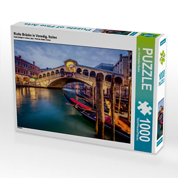 Rialto Brücke in Venedig, Italien (Puzzle), Jan Christopher Becke